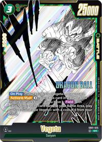 Manga Booster 01 - Vegeta - SB01-025 SB01-025 Super Rare
