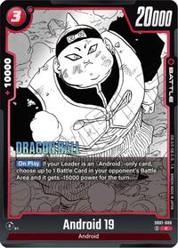 Manga Booster 01 - Android 19 SB01-006 Common