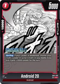 Manga Booster 01 - Android 20 SB01-008 Common