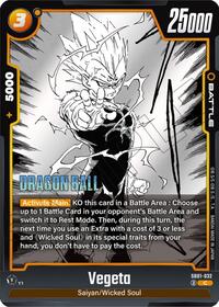 Manga Booster 01 - Vegeta - SB01-032 SB01-032 Common
