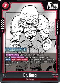Manga Booster 01 - Dr Gero FB06-019 Uncommon