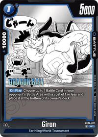 Manga Booster 01 - Giran FB06-027 Uncommon