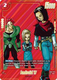 Manga Booster 01 - Android 17 - SB01-003 (Alternate Art) SB01-003 Rare