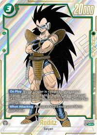 Manga Booster 01 - Raditz - SB01-026 (Alternate Art) SB01-026 Super Rare