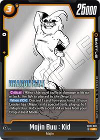 Manga Booster 01 - Majin Buu : Kid - SB01-038 SB01-038 Uncommon