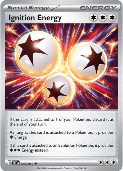 Scarlet & Violet White Flare - 086/086 Ignition Energy Uncommon