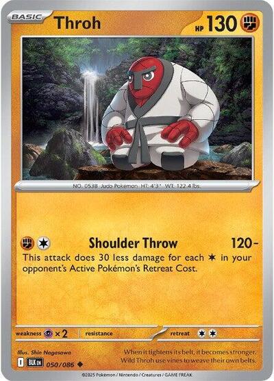 Scarlet & Violet Black Bolt - 050/086 Throh Uncommon