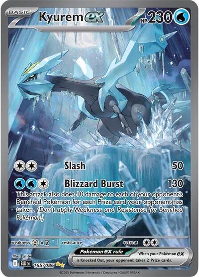 Scarlet & Violet Black Bolt - 165/086 Kyurem ex Special Illustration Rare