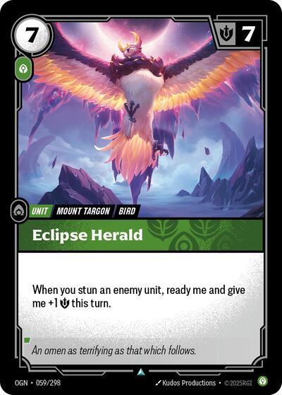 Riftbound - Origins - 059/298 Eclipse Herald Uncommon