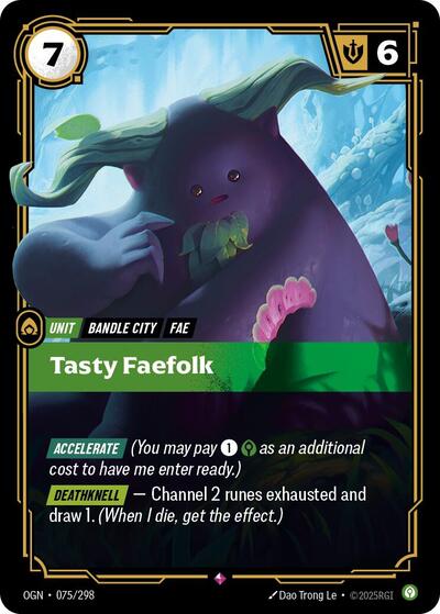 Riftbound - Origins - 075/298 Tasty Faefolk Rare