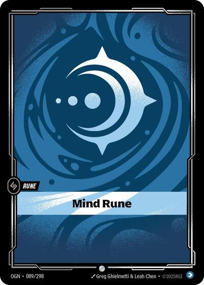 Riftbound - Origins - 089/298 Mind Rune Common