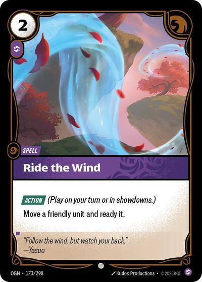 Riftbound - Origins - 173/298 Ride The Wind Common