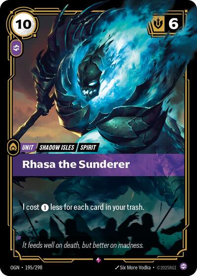 Riftbound - Origins - 195/298 Rhasa the Sunderer Rare