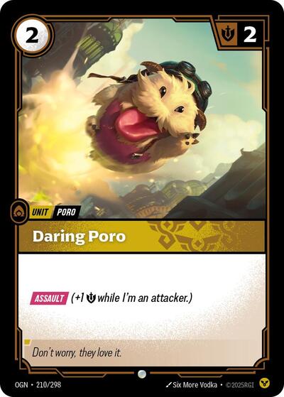 Riftbound - Origins - 210/298 Daring Poro Common