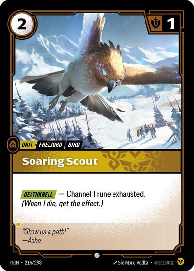 Riftbound - Origins - 216/298 Soaring Scout Common