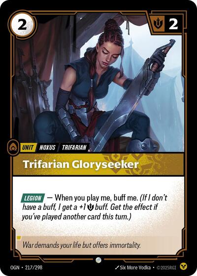 Riftbound - Origins - 217/298 Trifarian Gloryseeker Common