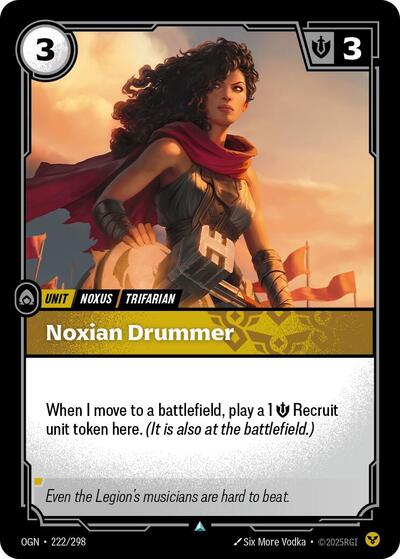 Riftbound - Origins - 222/298 Noxian Drummer Uncommon