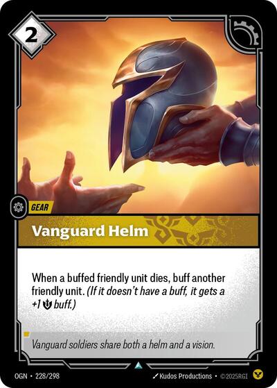 Riftbound - Origins - 228/298 Vanguard Helm Uncommon