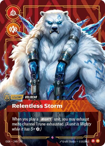 Riftbound - Origins - 249/298 Volibear - Relentless Storm Rare