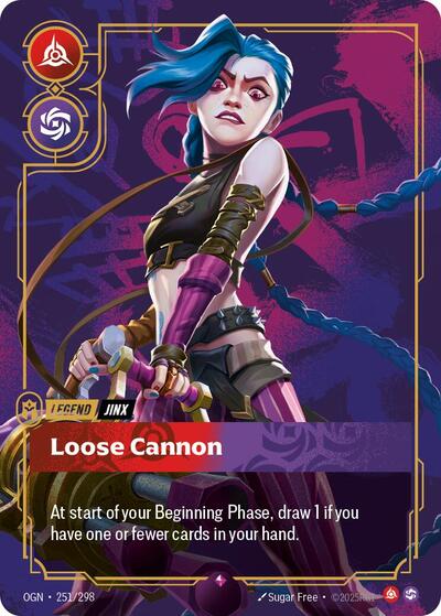 Riftbound - Origins - 251/298 Jinx - Loose Cannon Rare