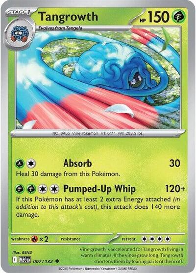 Mega Evolution - 007/132 Tangrowth Uncommon