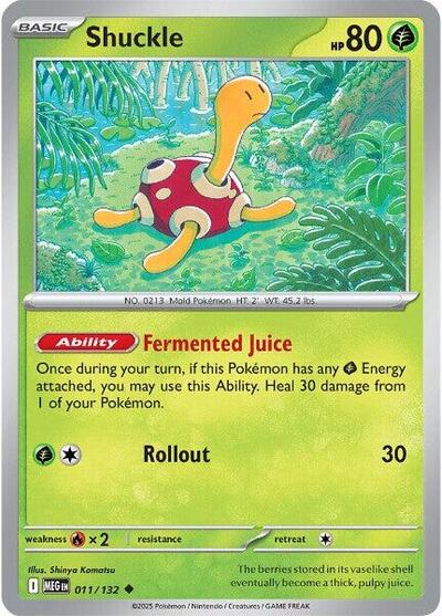 Mega Evolution - 011/132 Shuckle Uncommon