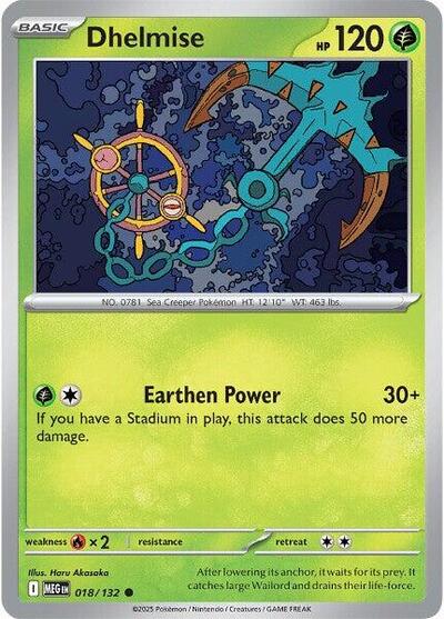 Mega Evolution - 018/132 Dhelmise Common