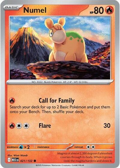 Mega Evolution - 021/132 Numel Common