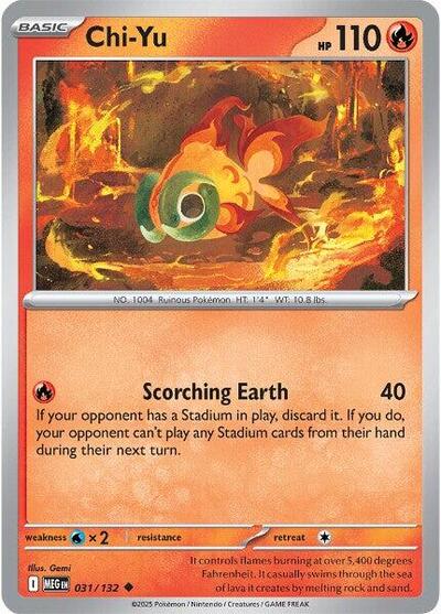 Mega Evolution - 031/132 Chi-Yu Uncommon