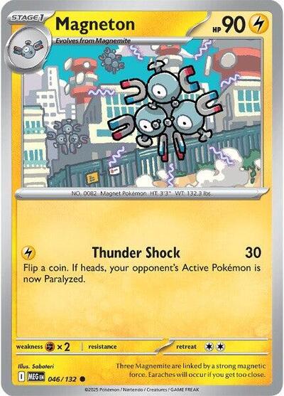 Mega Evolution - 046/132 Magneton Common