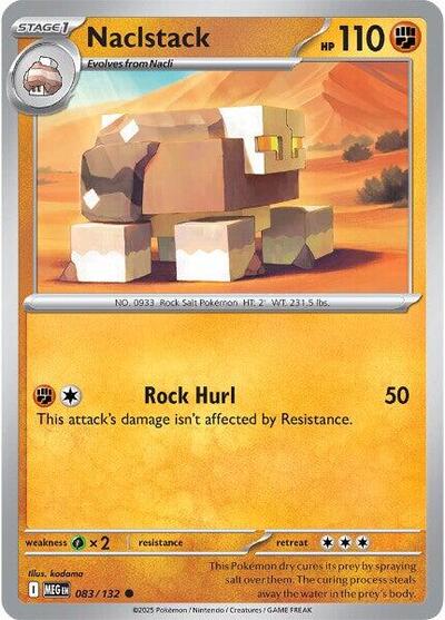 Mega Evolution - 083/132 Naclstack Common