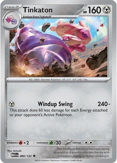 Mega Evolution - 098/132 Tinkaton Uncommon