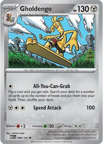 Mega Evolution - 099/132 Gholdengo Uncommon