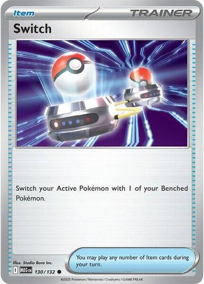 Mega Evolution - 130/132 Switch Common