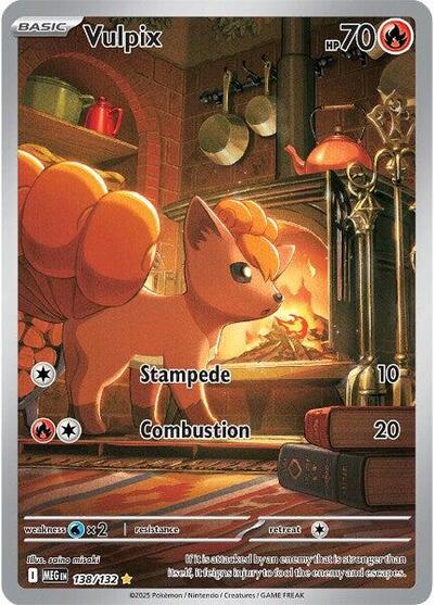 Mega Evolution - 138/132 Vulpix Illustration Rare