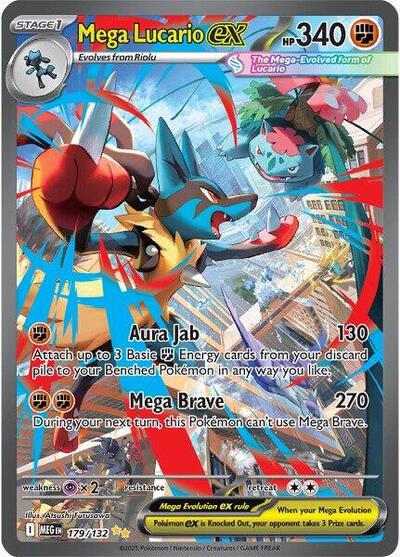 Mega Evolution - 179/132 Mega Lucario ex Special Illustration Rare