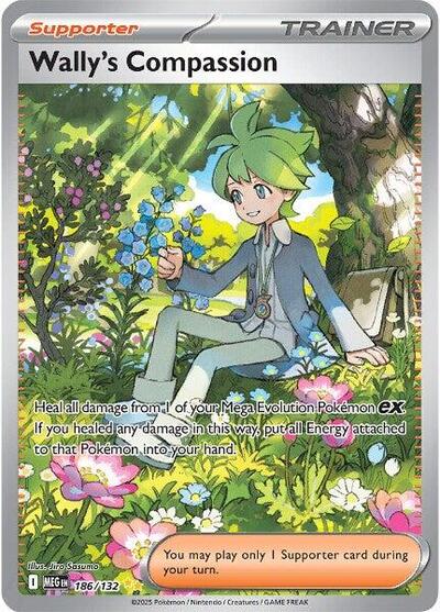 Mega Evolution - 186/132 Wally's Compassion Special Illustration Rare