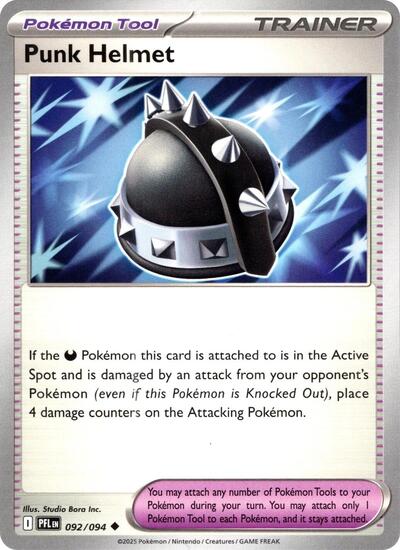 Mega Evolution Phantasmal Flames - 092/094 Punk Helmet Uncommon