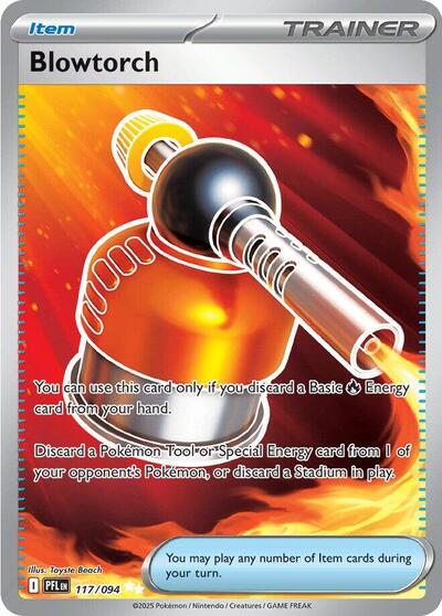 Mega Evolution Phantasmal Flames - 117/094 Blowtorch Ultra Rare
