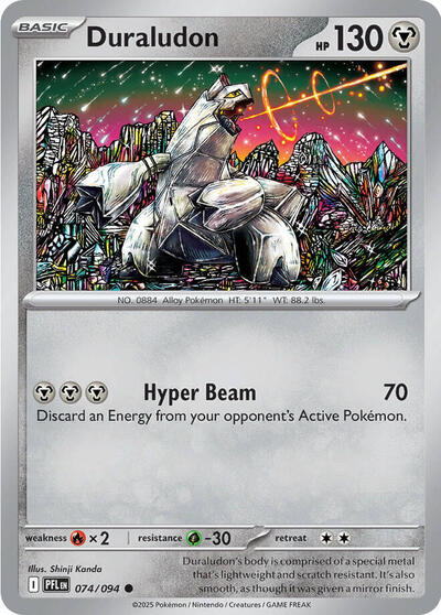 Mega Evolution Phantasmal Flames - 074/094 Duraludon Common