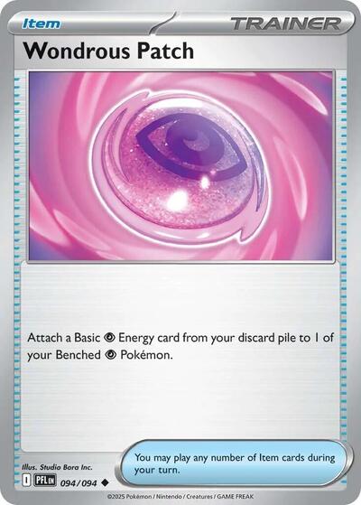 Mega Evolution Phantasmal Flames - 094/094 Wondrous Patch Uncommon