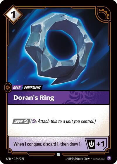 Riftbound Spiritforged - 124/221 Doran's Ring Common