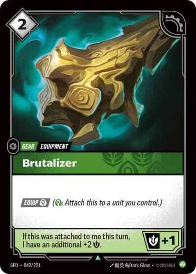 Riftbound Spiritforged - 042/221 Brutalizer Uncommon