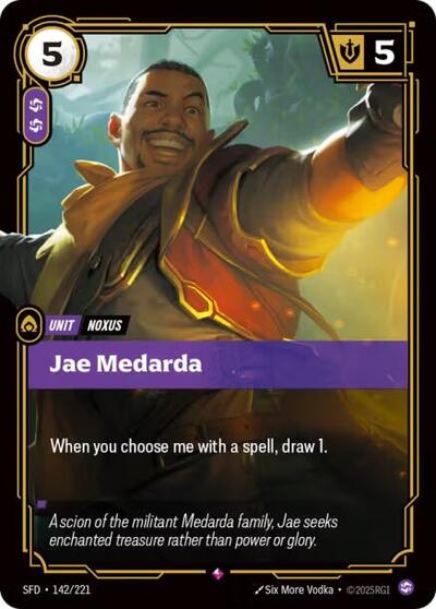 Riftbound Spiritforged - 142/221 Jae Medarda Rare