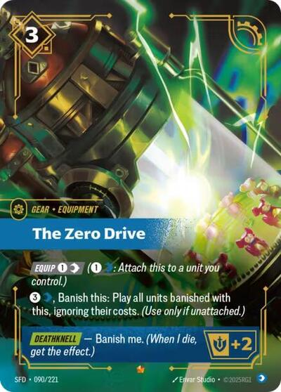Riftbound Spiritforged - 090/221 The Zero Drive Epic
