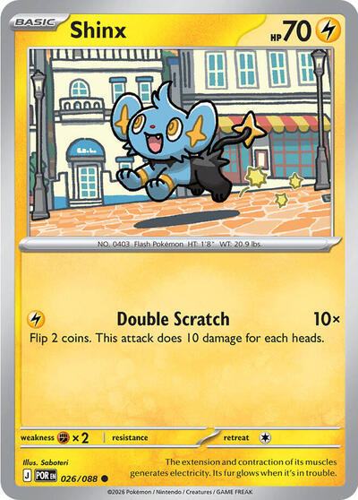 Mega Evolution Perfect Order - 026/088 Shinx Common