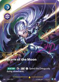 Riftbound- Unleashed - Diana - Scorn of the Moon (Signature) 234*/219 Showcase