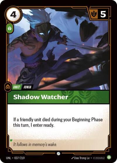 Riftbound - Unleashed - Shadow Watcher 037/219 Common