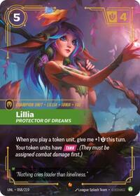 Riftbound- Unleashed - Lillia - Protector of Dreams 058/219 Epic