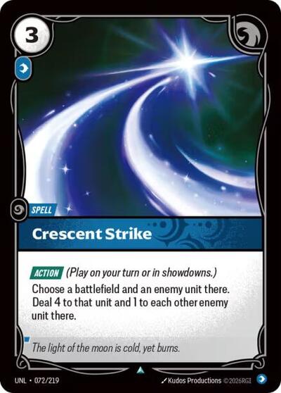 Riftbound - Unleashed - Crescent Strike 072/219 Uncommon